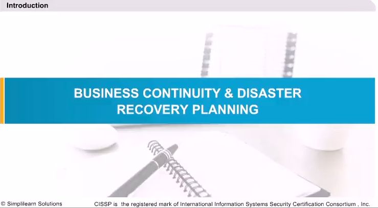 Business continuity disaster recovery dissertation